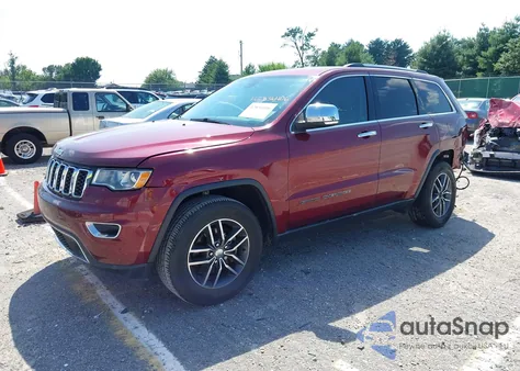 2017 Jeep Grand Cherokee Limited 4X2 z USA, uszkodzony, nr VIN 1C4RJEBGXHC813092